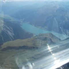 Flugwegposition um 14:18:03: Aufgenommen in der Nähe von Gemeinde Nauders, Österreich in 3321 Meter